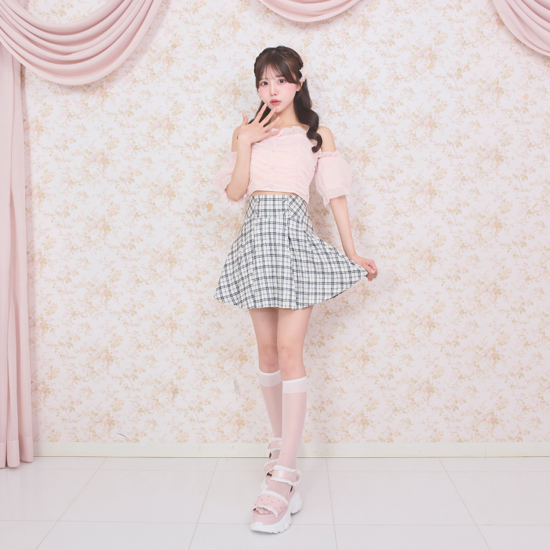 《LAFARY closet》オフショルチュールトップス