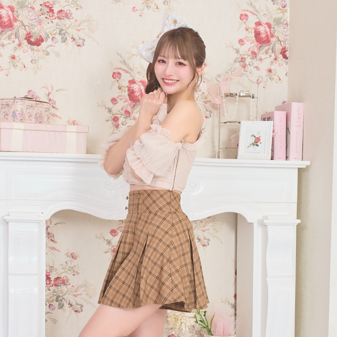 《LAFARY closet》オフショルチュールトップス