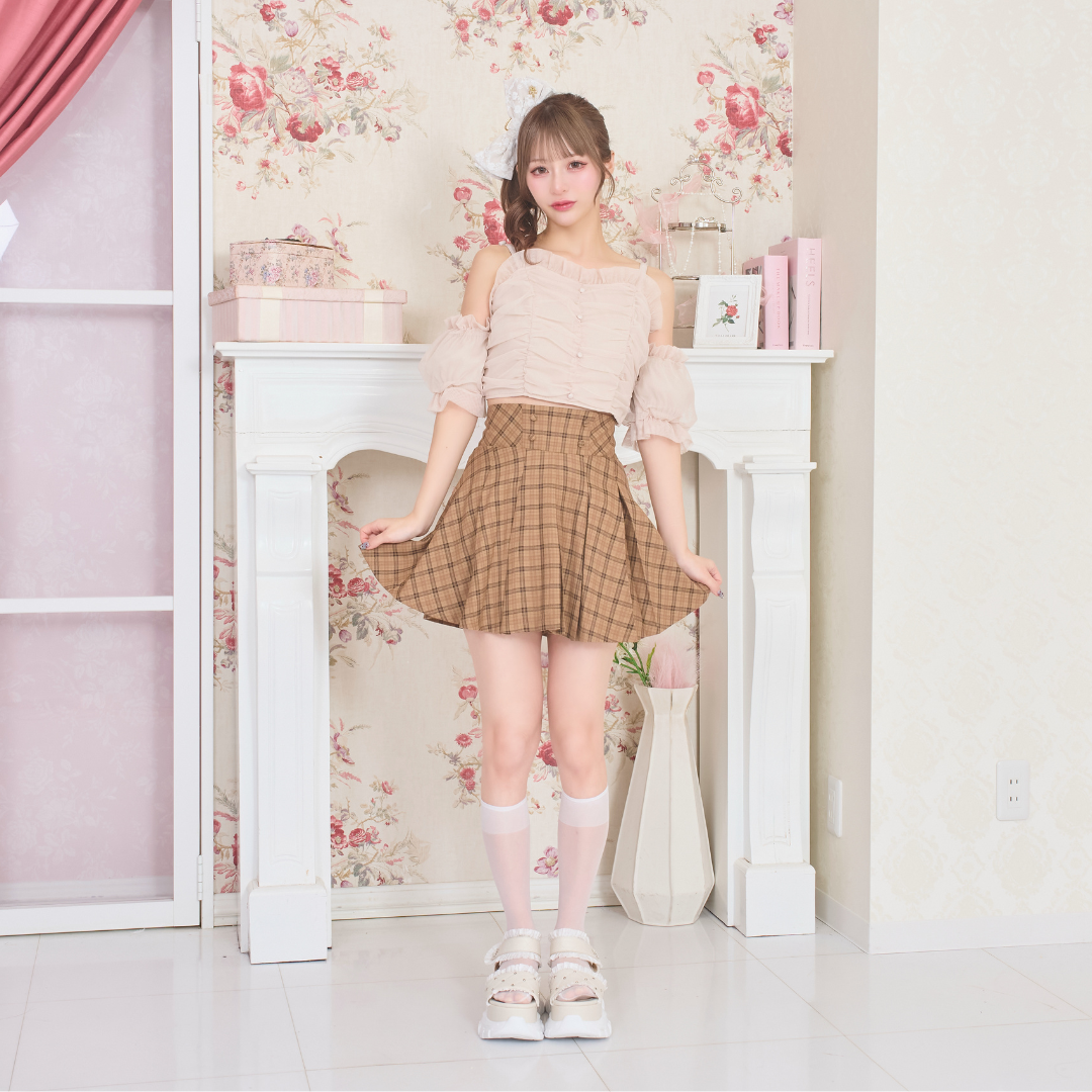 《LAFARY closet》オフショルチュールトップス