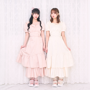 《LAFARY closet》スピンドルティアードロングワンピ 2