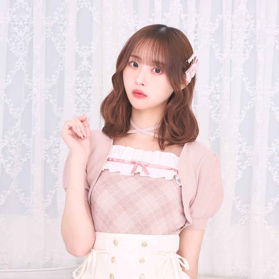 《LAFARY closet》チェックアンサンブルニットトップス