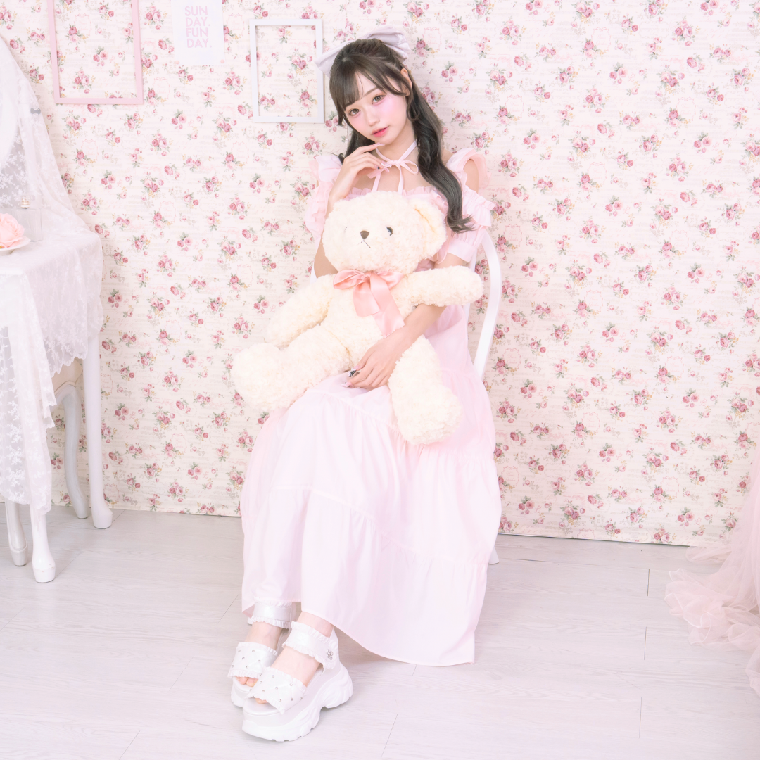 《LAFARY closet》ティアードロングワンピ