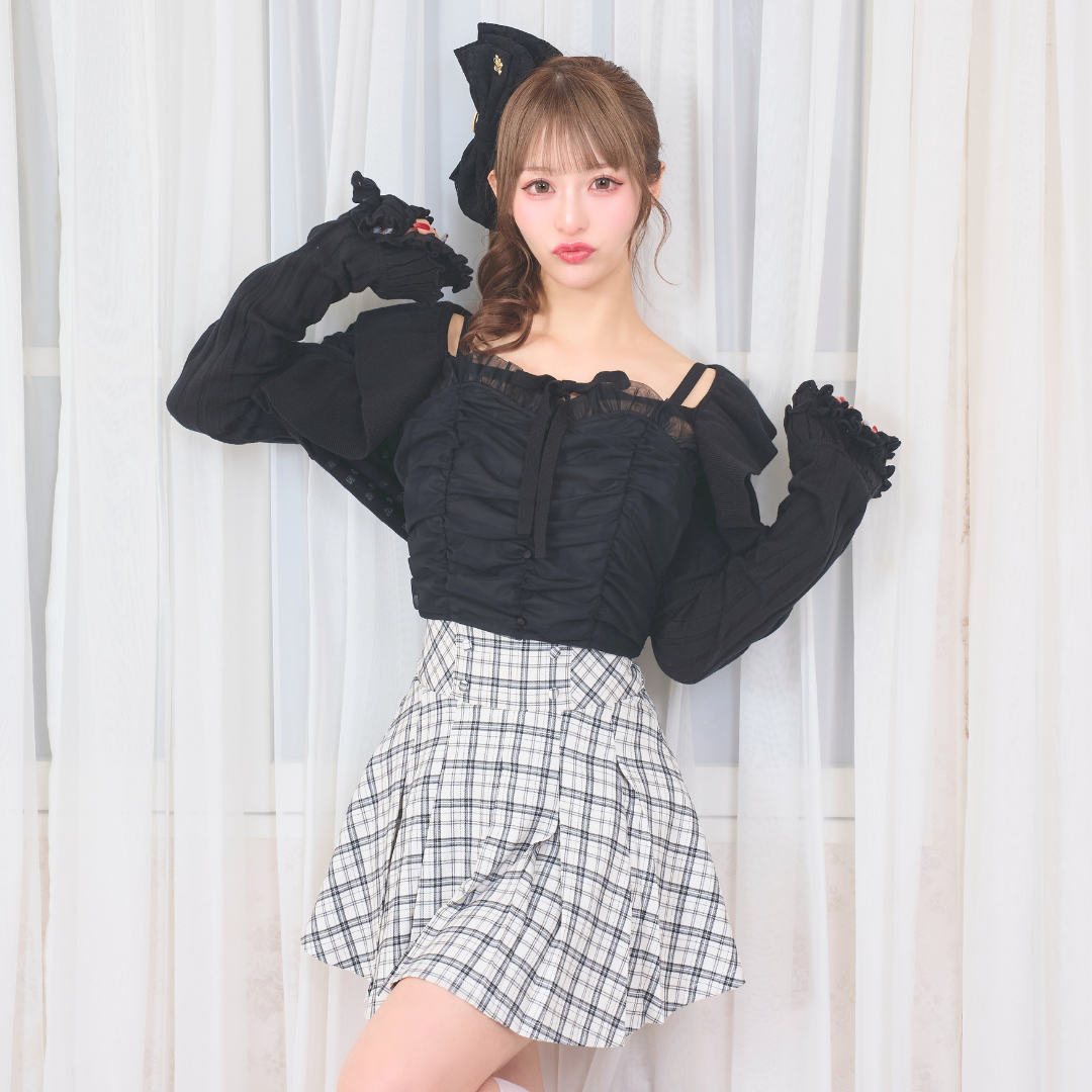 LAFARY closet》フリルニットカーディガン- LAFARY ONLINE