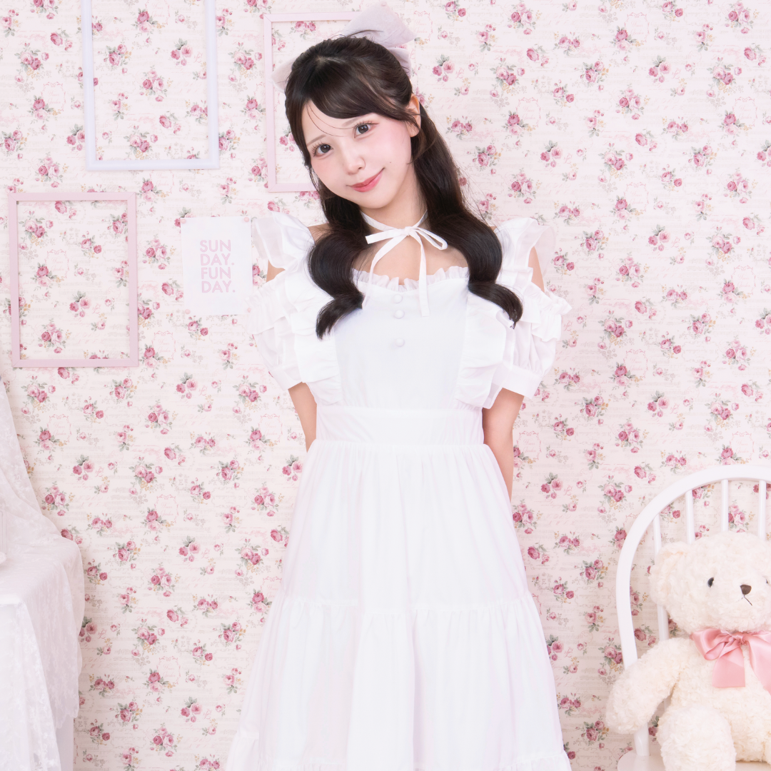 《LAFARY closet》ティアードロングワンピ