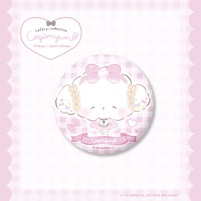《Lafaryオリジナル》こぎみゅん♡おリボンだみゅんシリーズ♡缶バッジ　ほほえみピンク
