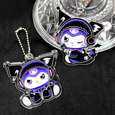 《Lafaryオリジナル》KUROMI MANIA♡アクリルキーホルダー
