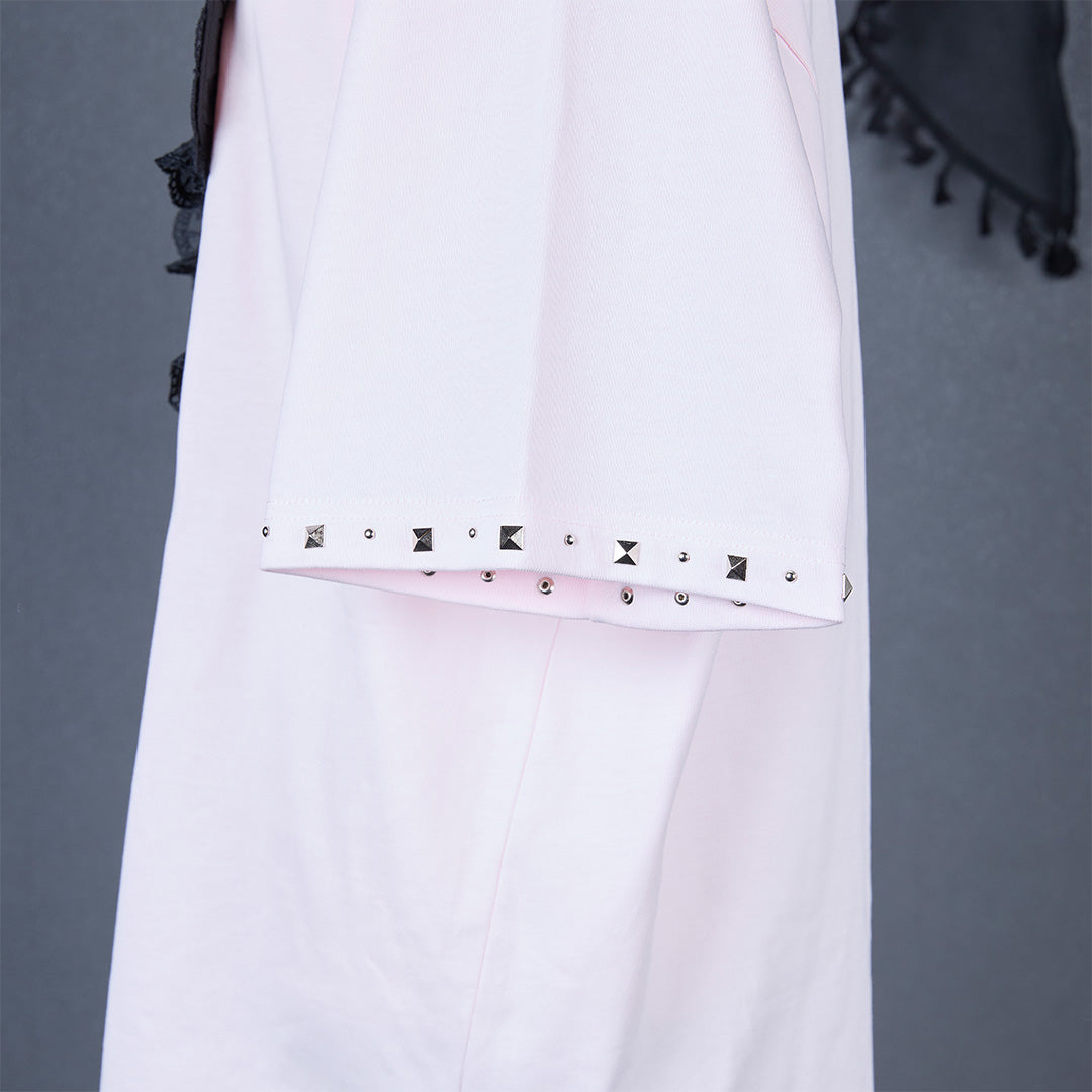《mine》スタッズクロスTシャツ