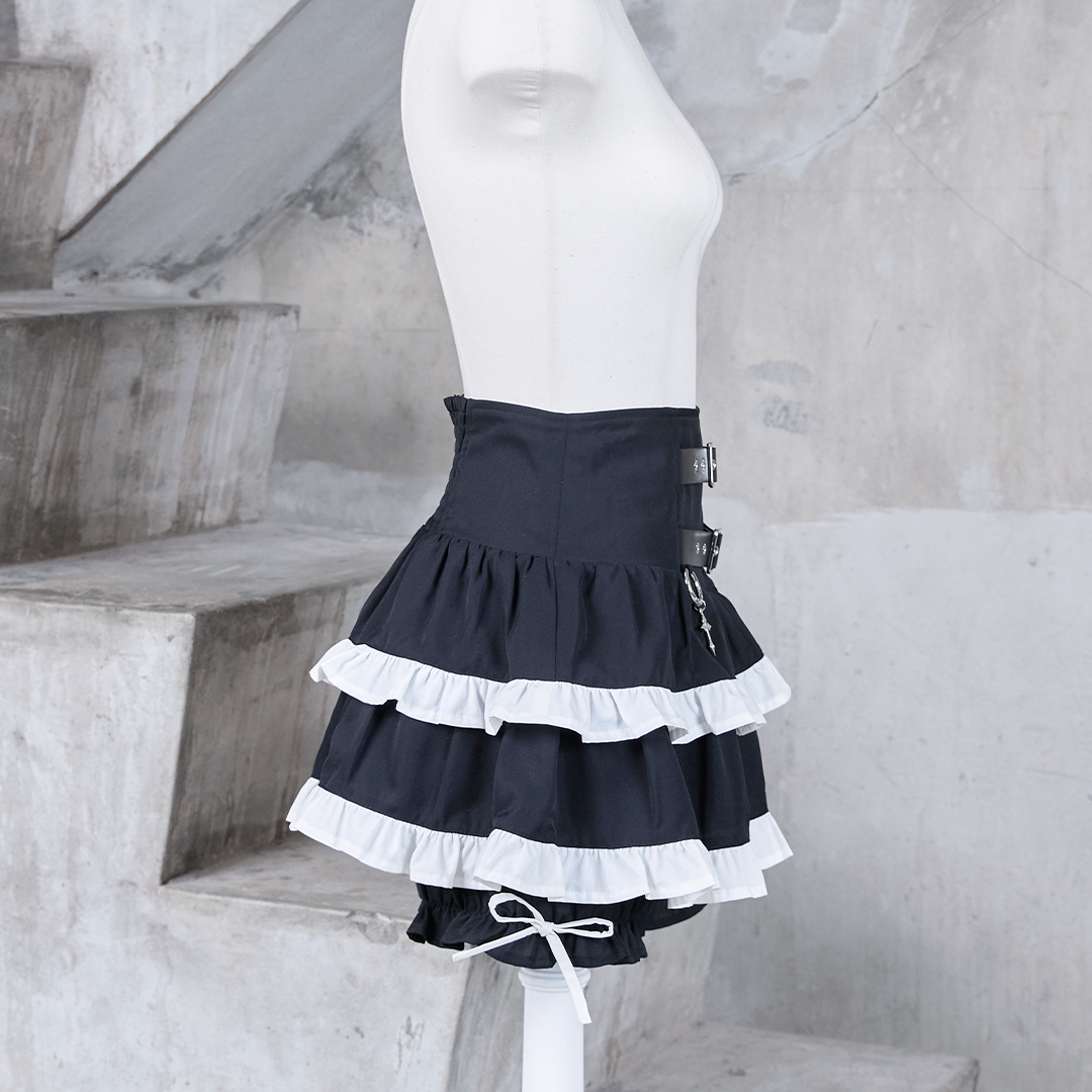 《mine》クロスチャームベルトスカパン