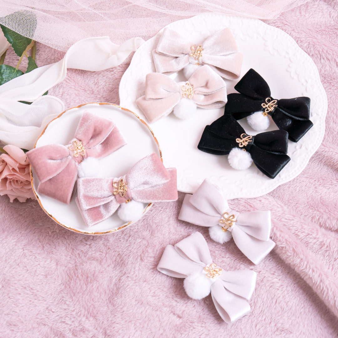 《LAFARY closet》ロゴベロアミニリボン