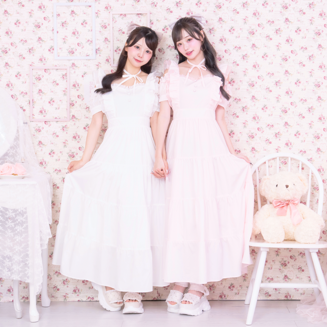 《LAFARY closet》ティアードロングワンピ