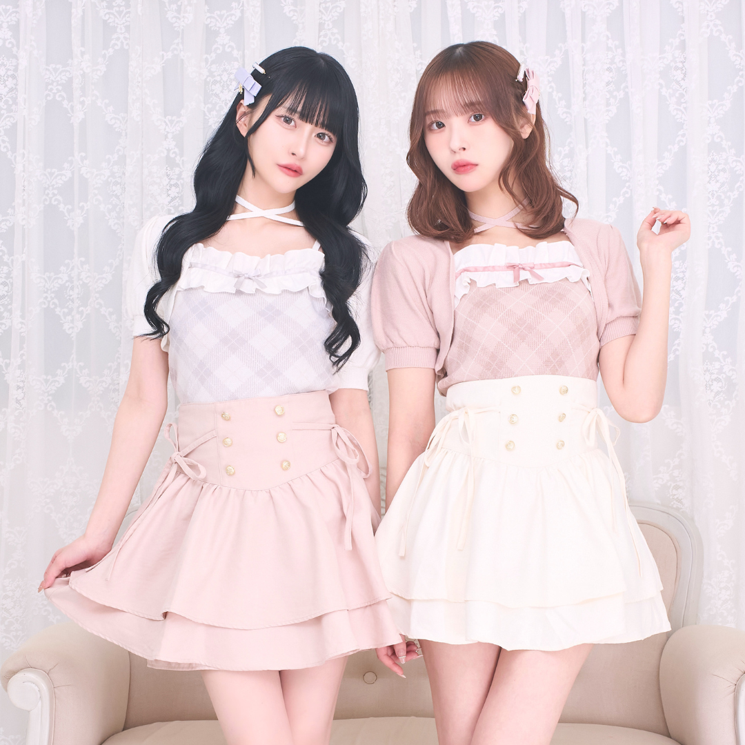 ホワイト:159cm/ピンク:161cm