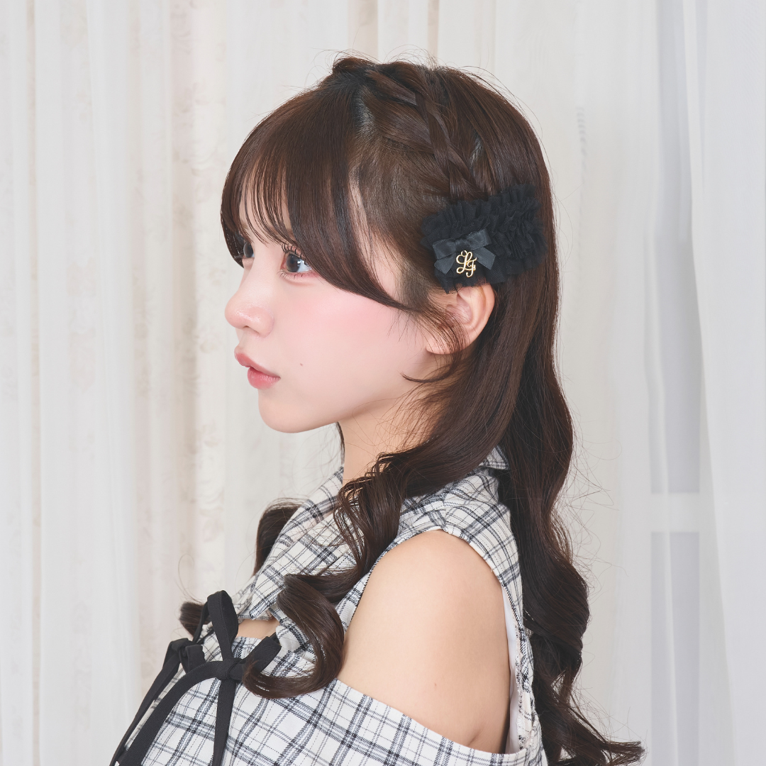 LAFARY closet》チュールフリルヘアクリップ- LAFARY ONLINE