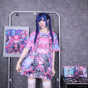 《寺田てら×LAFARY》フルグラフィックＴシャツ 2