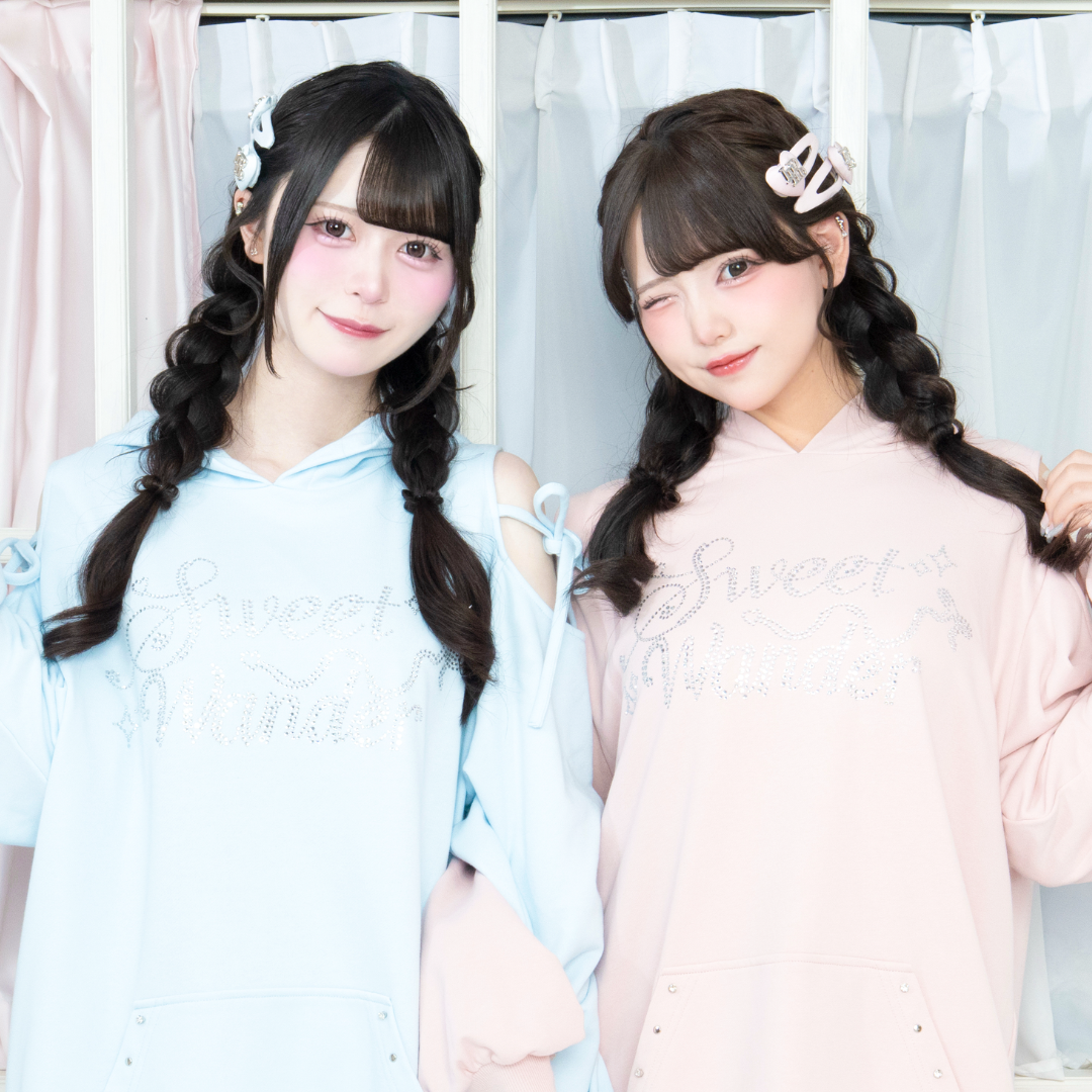 《LAFARY closet》サテンハートヘアピン