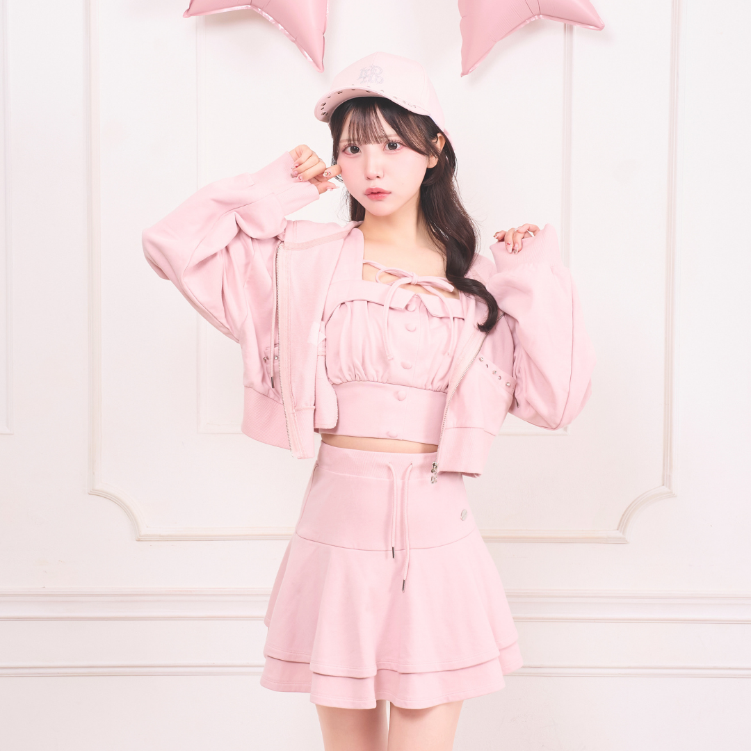 LAFARY closet》スウェットビスチェセットアップ- LAFARY ONLINE