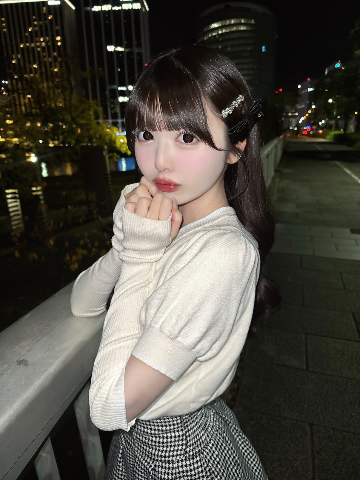 LAFARY》ビジューピン付きフラットリボン- LAFARY ONLINE