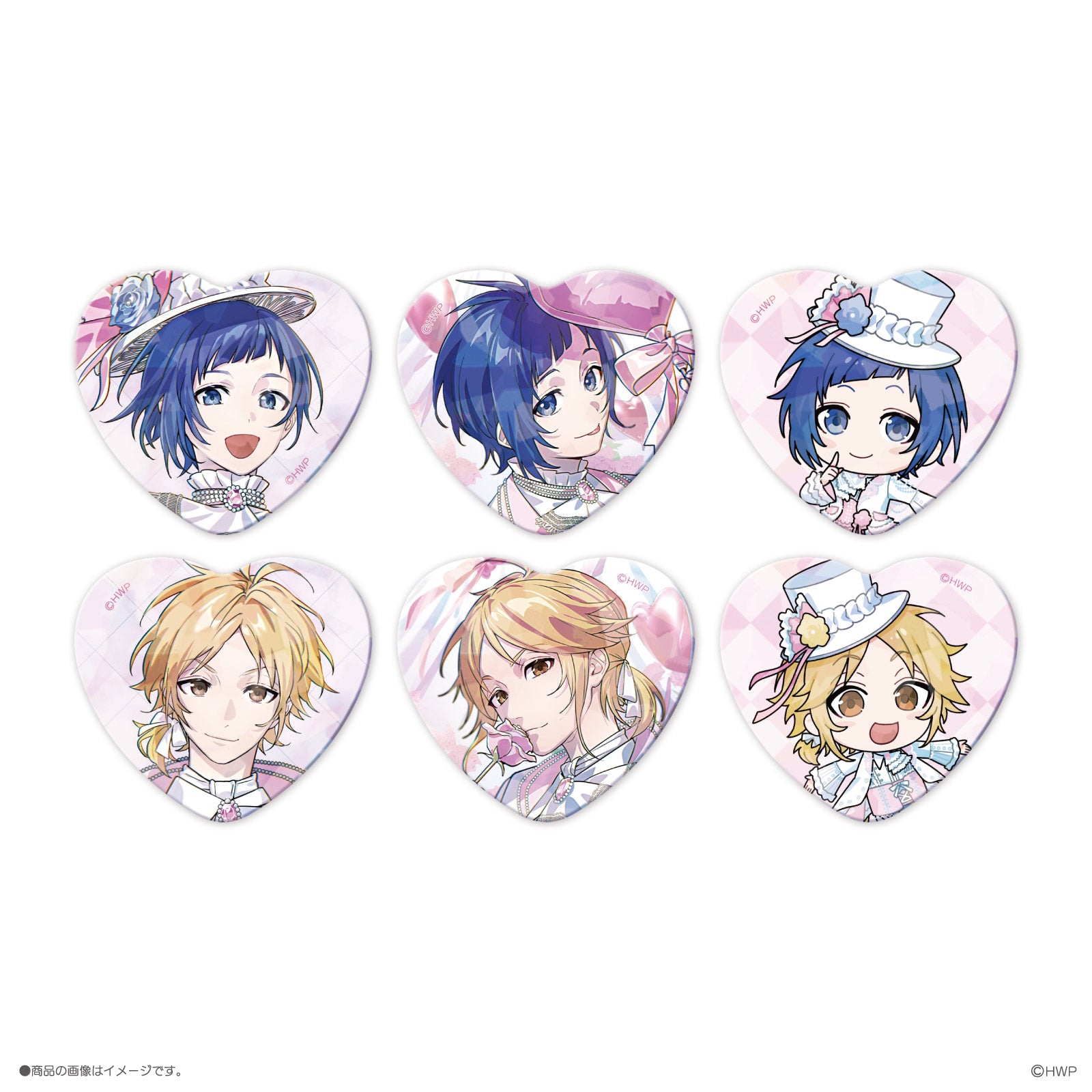 《LIP×LIP PbL》ランダム缶バッジ