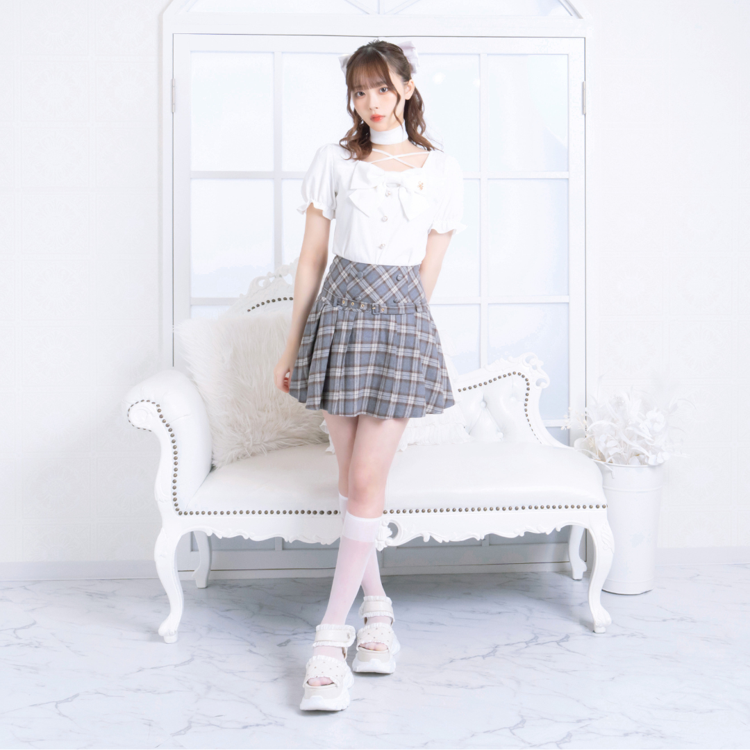 ブルーチェック:161cm