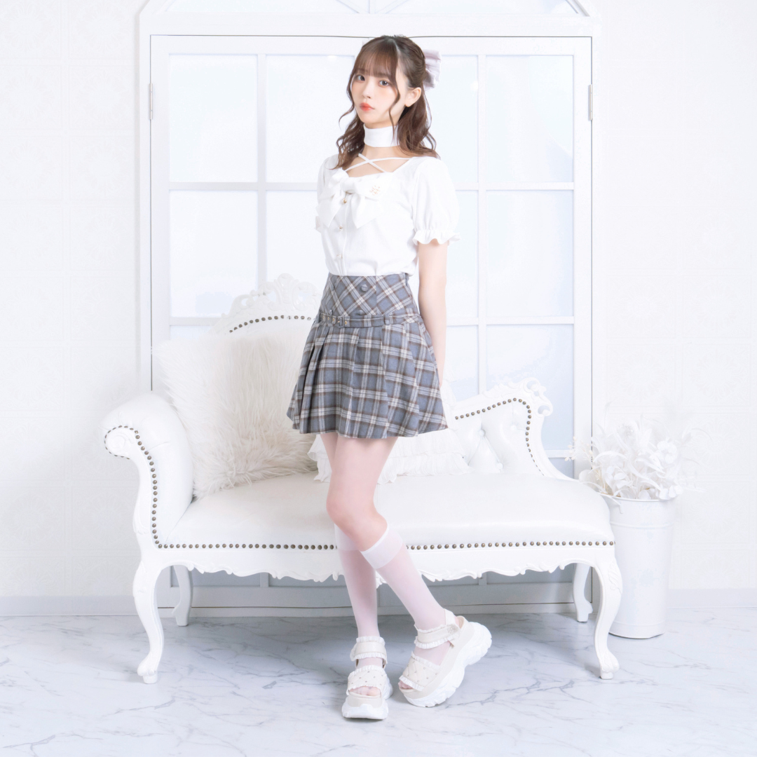 ブルーチェック:161cm
