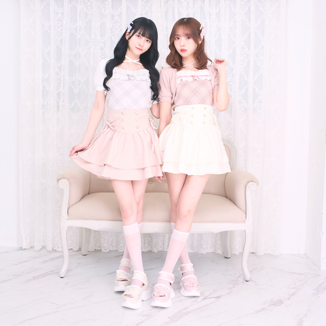 ピンク:159cm/アイボリー:161cm