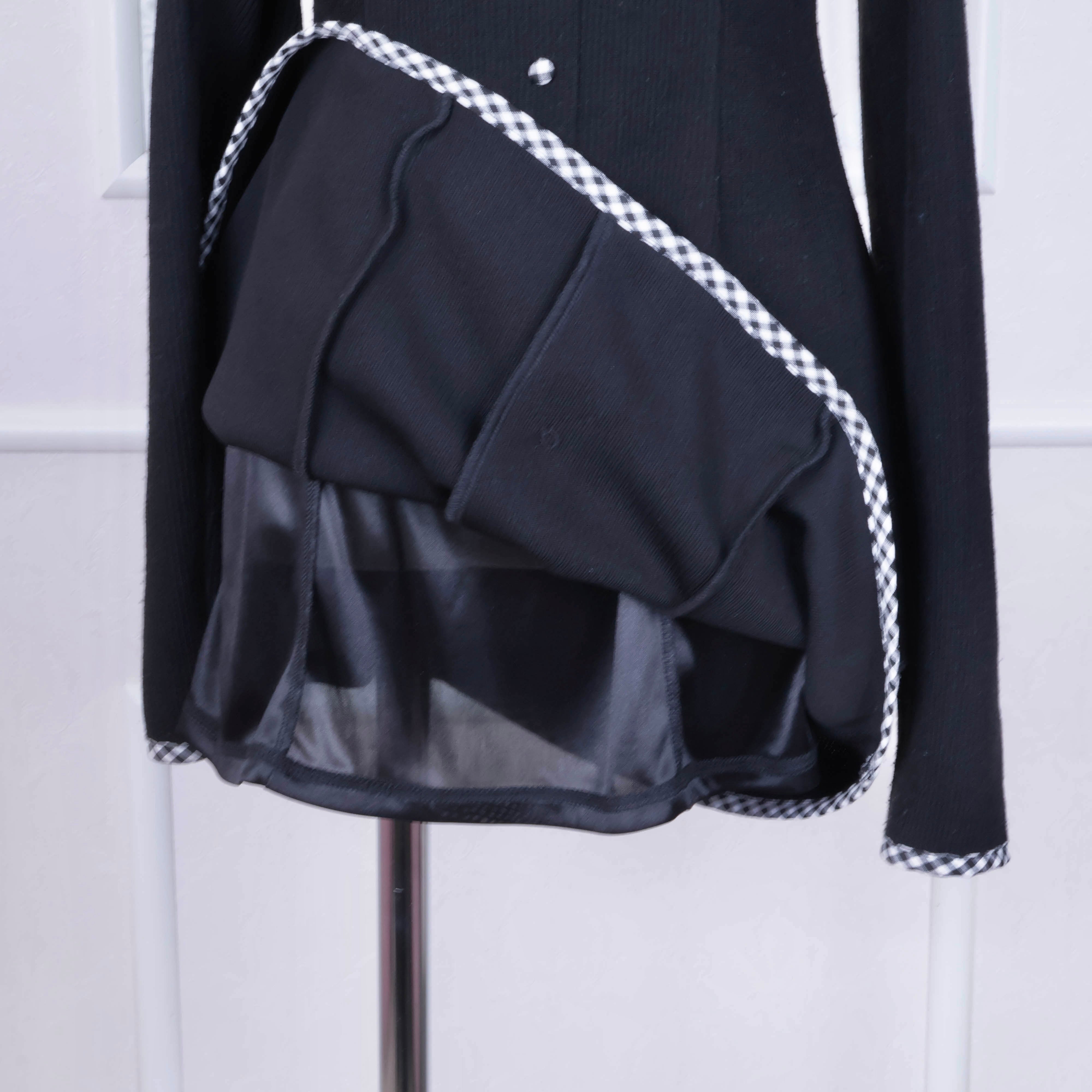 《LAFARY closet》ギンガムオフショルカットワンピース