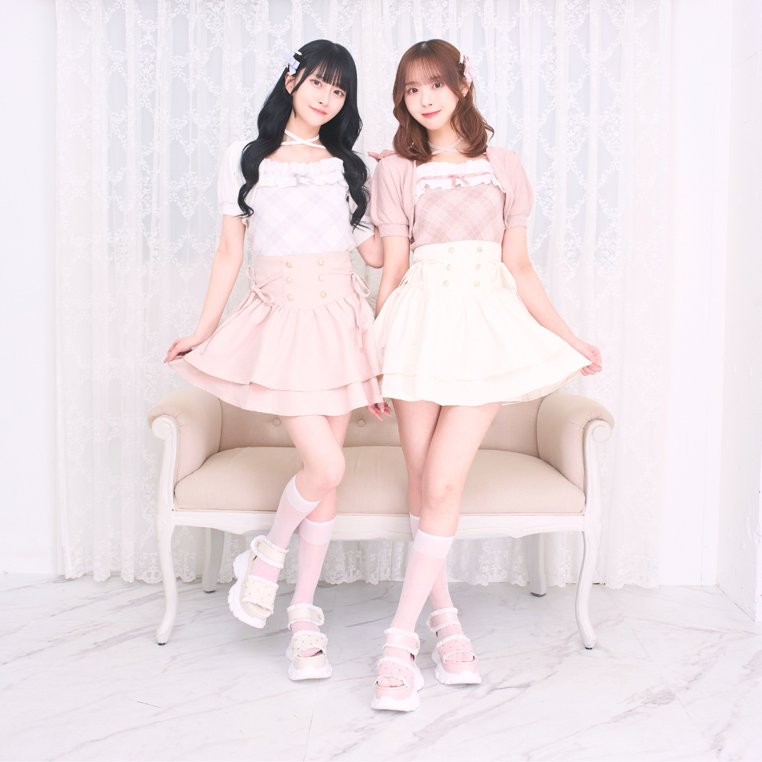 ピンク:159cm/アイボリー:161cm