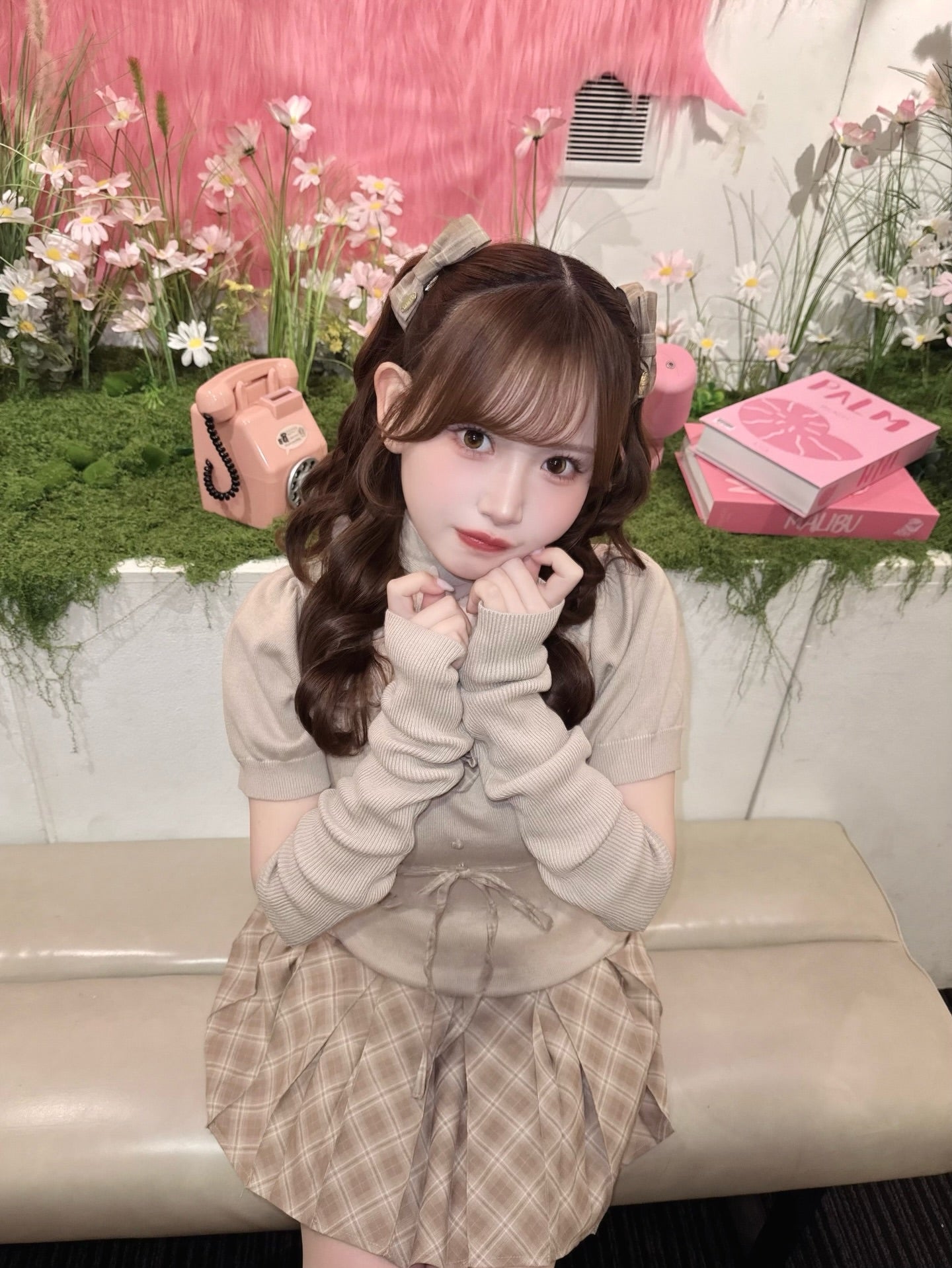 《LAFARY》ドッキングニットワンピース