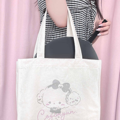 《Lafaryオリジナル》こぎみゅん♡おリボンだみゅんシリーズ♡ トートバッグ