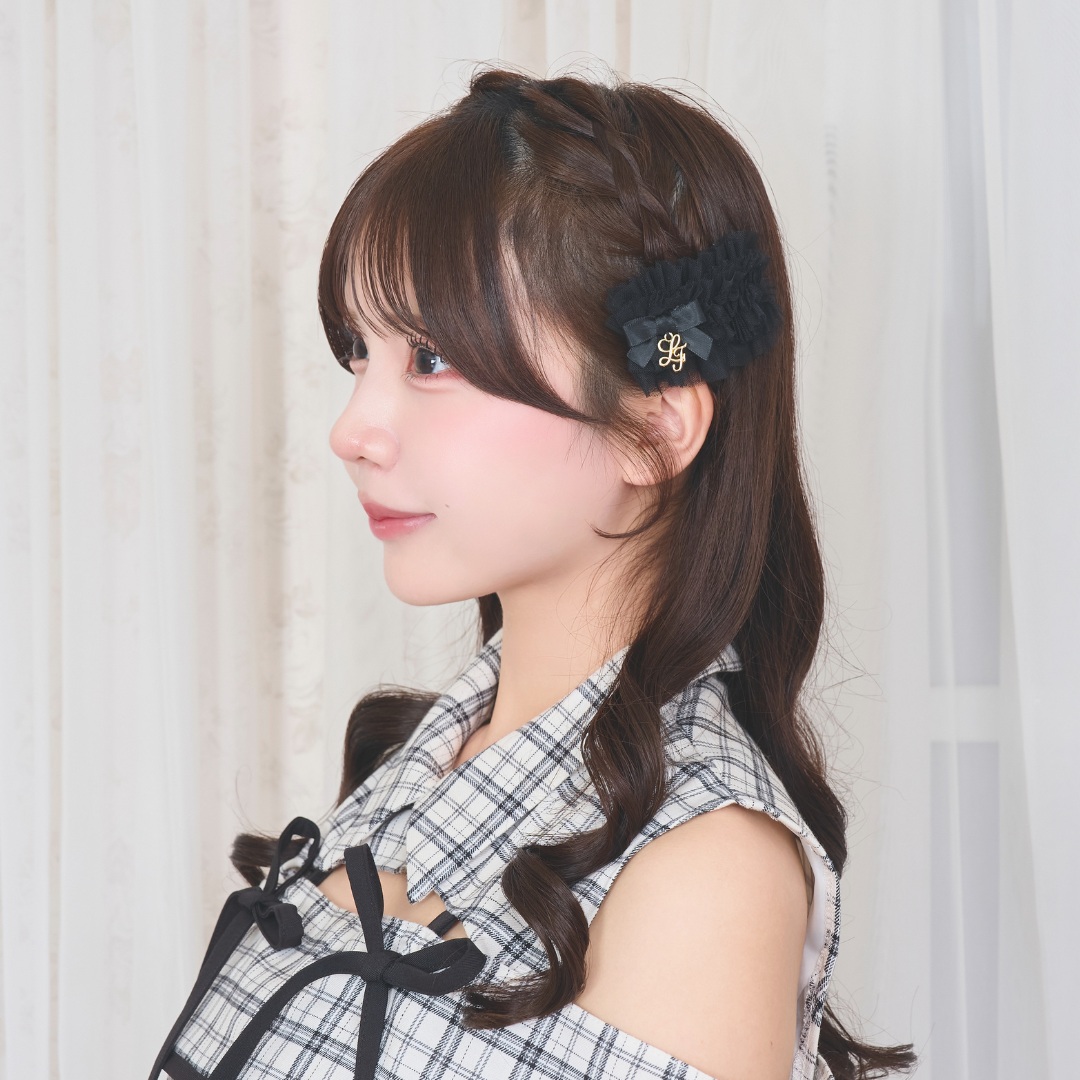 LAFARY closet》チュールフリルヘアクリップ- LAFARY ONLINE