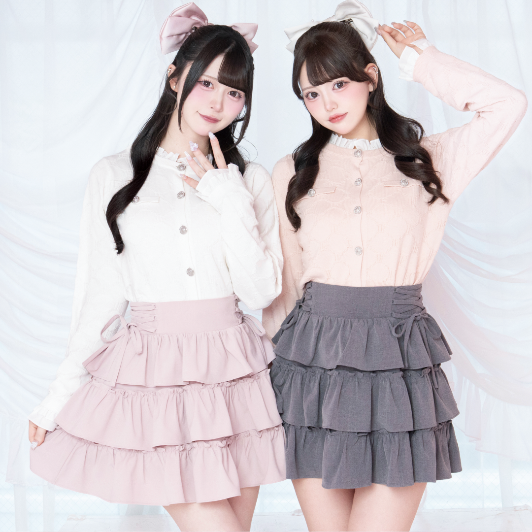 ピンク:163cm/グレー:163cm