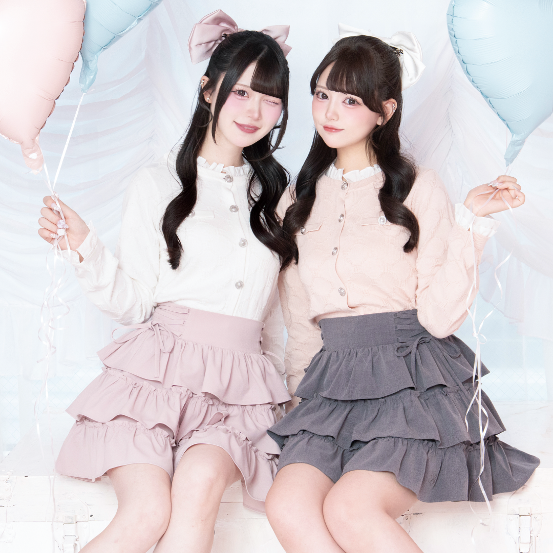 ピンク:163cm/グレー:163cm