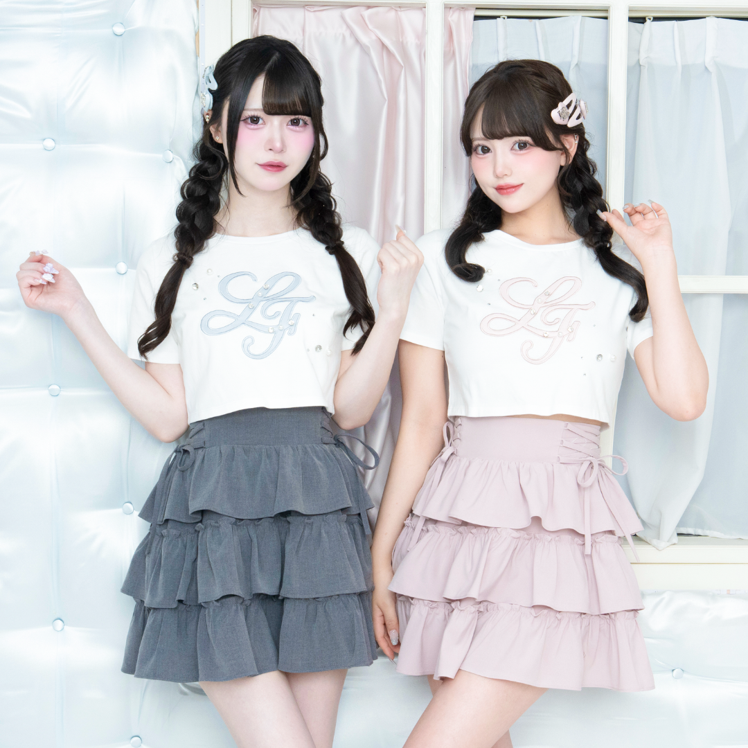 《LAFARY closet》サテンハートヘアピン