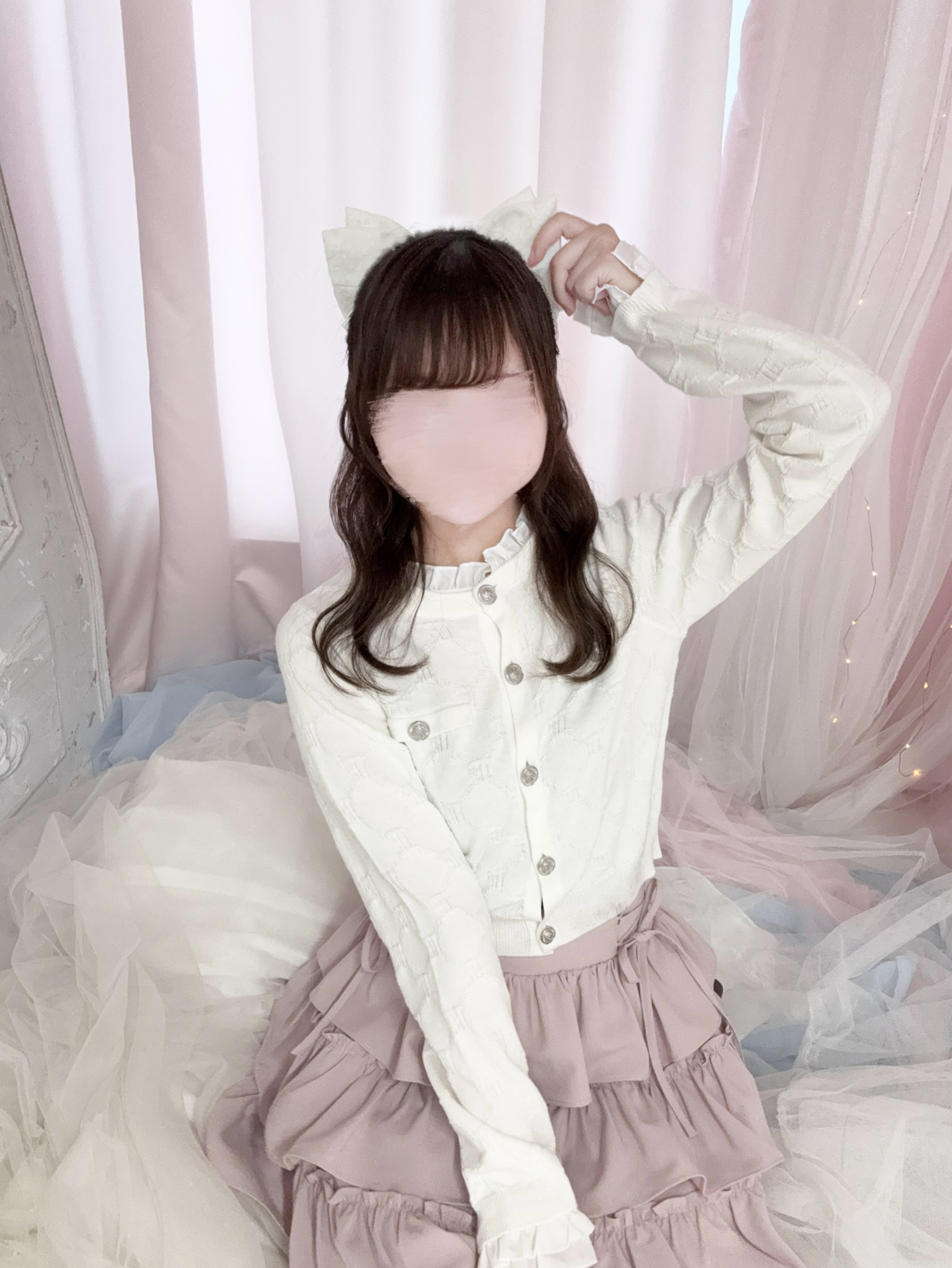 《LAFARY closet》モノグラムニットトップス