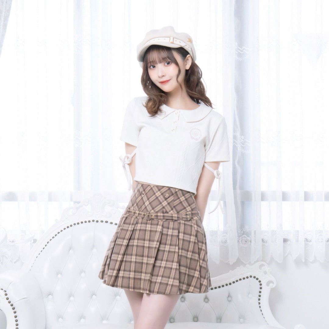 《LAFARY closet》エンブレムポロトップス