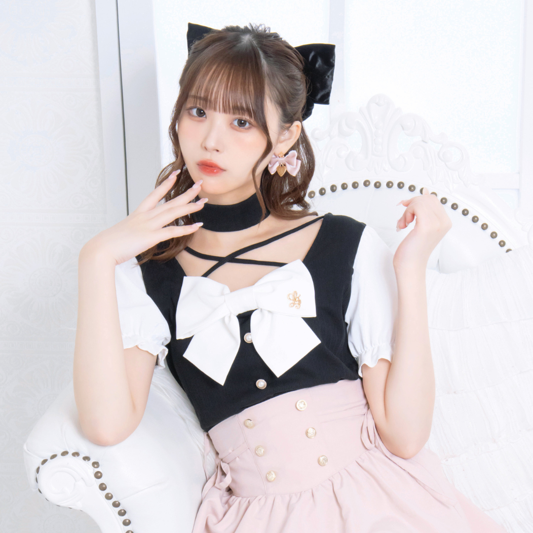 LAFARY closet》リボンリブトップス- LAFARY ONLINE