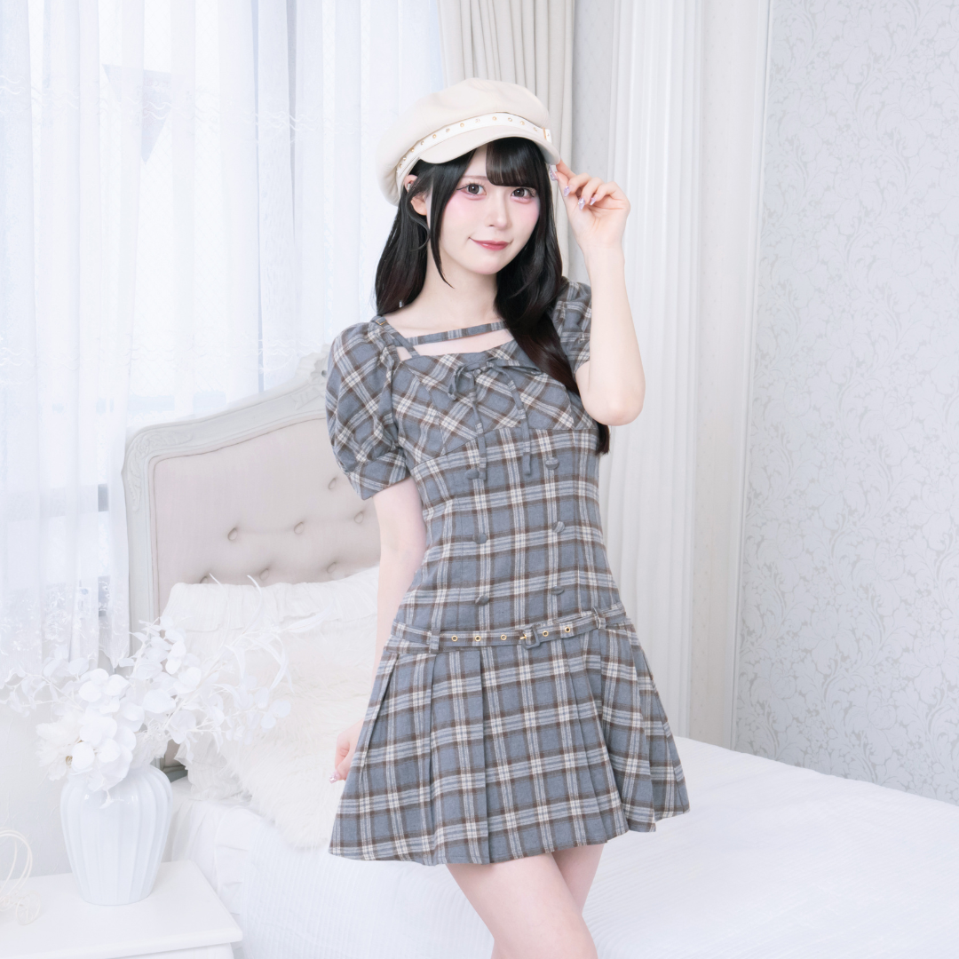 《LAFARY closet》ドーリープリーツワンピ