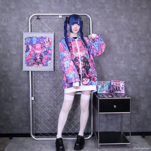 《寺田てら×LAFARY》全面プリントパーカー 2