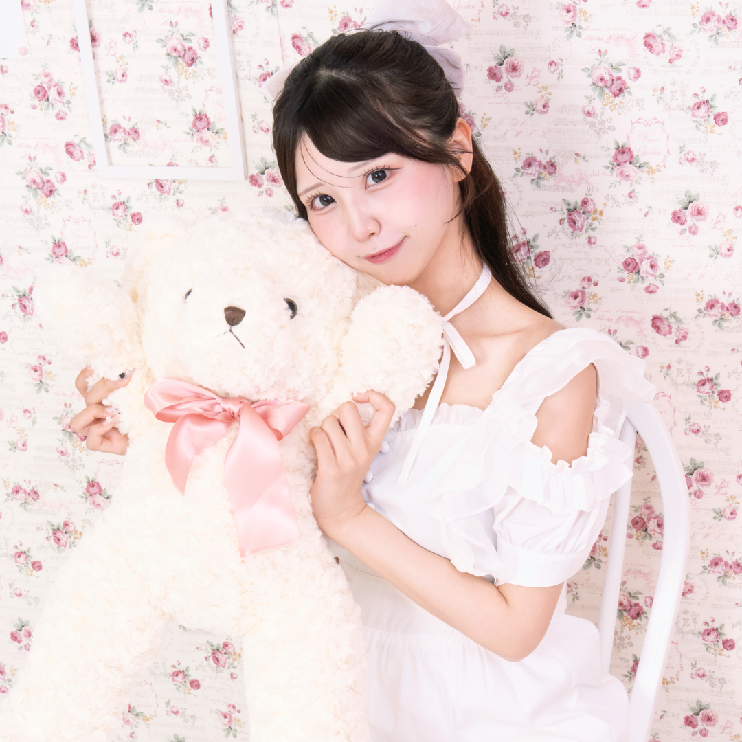 《LAFARY closet》ベロアリボンバレッタ