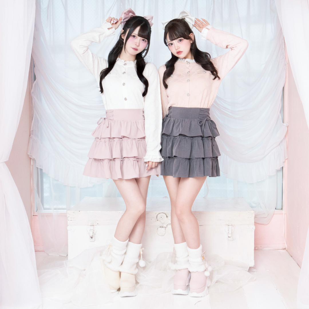 ピンク:163cm/グレー:163cm