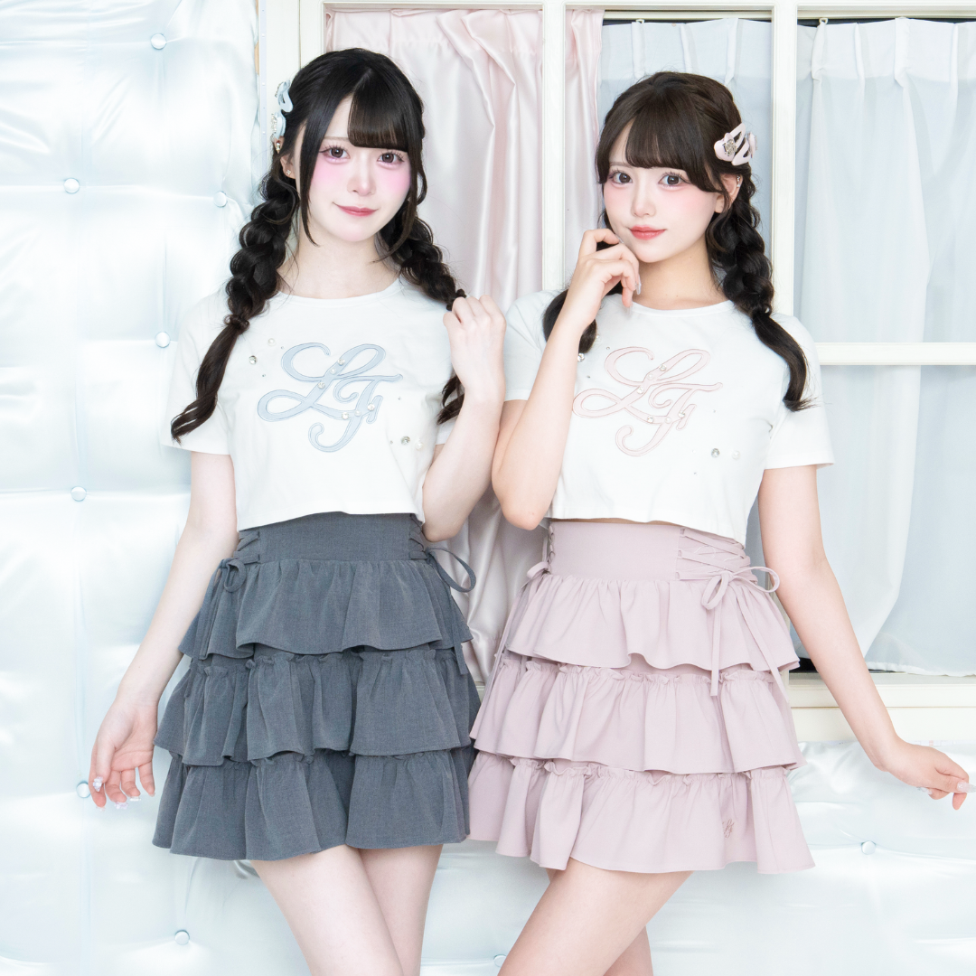 《LAFARY closet》サテンハートヘアピン