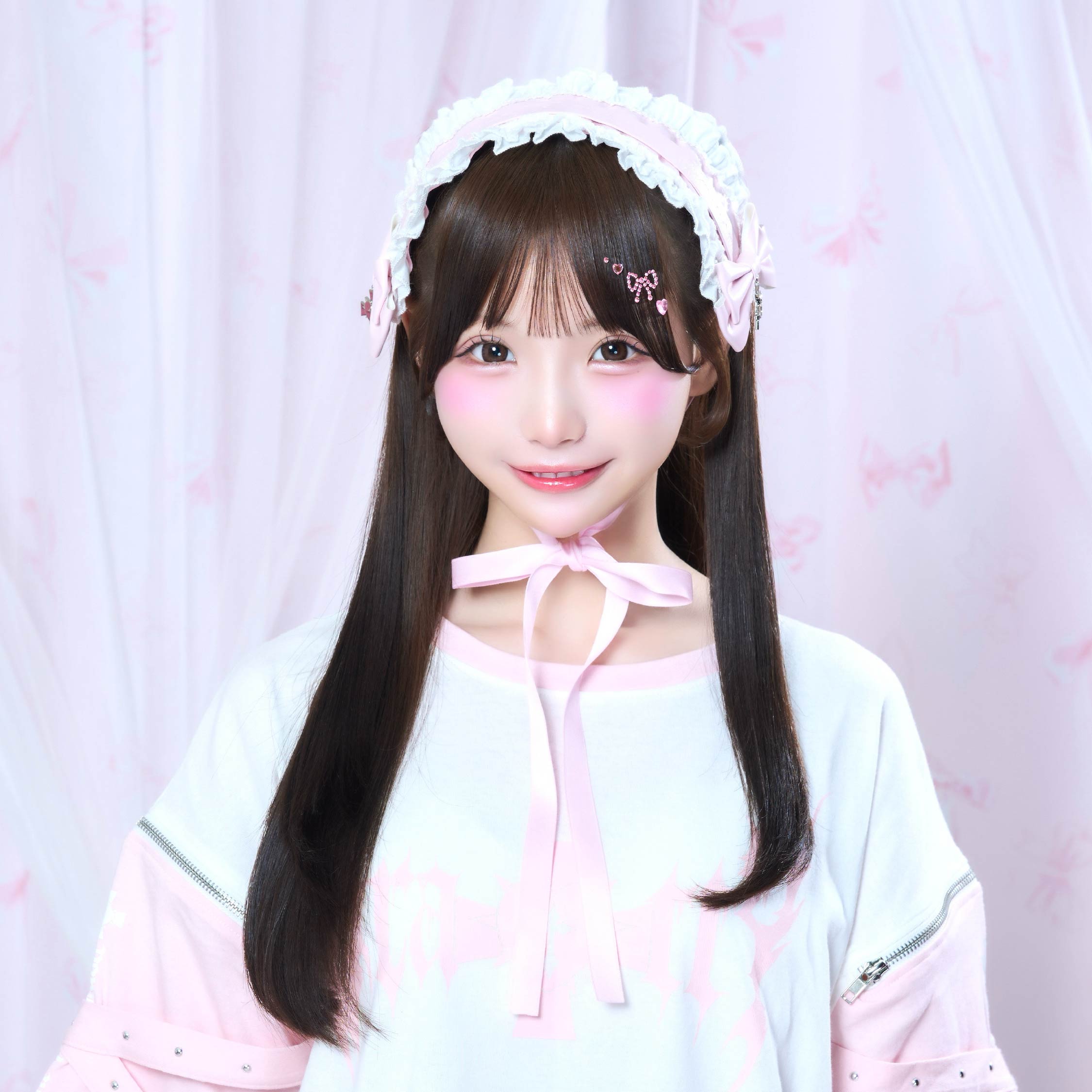 《mine》ロゴレザーヘッドドレス