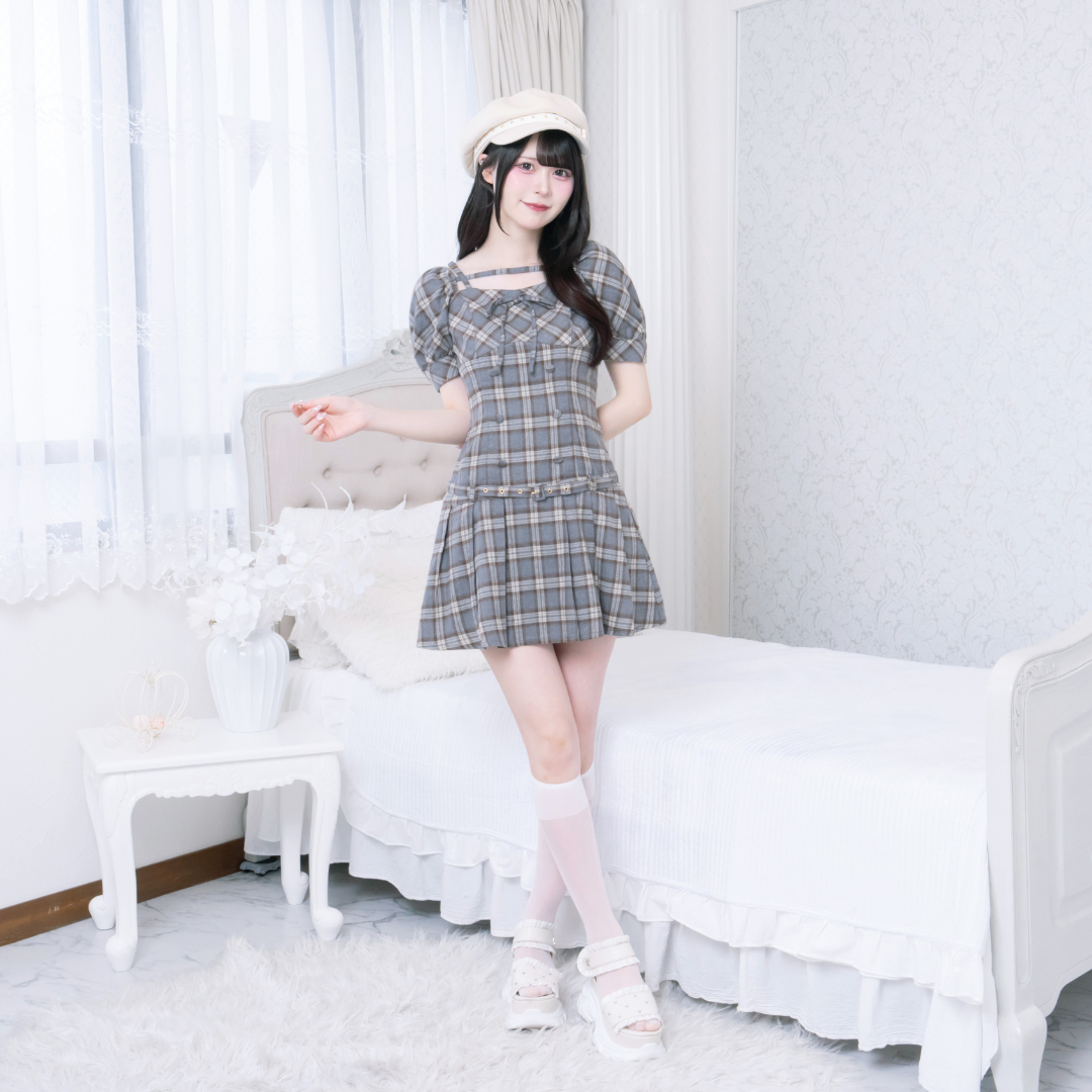 《LAFARY closet》ドーリープリーツワンピ