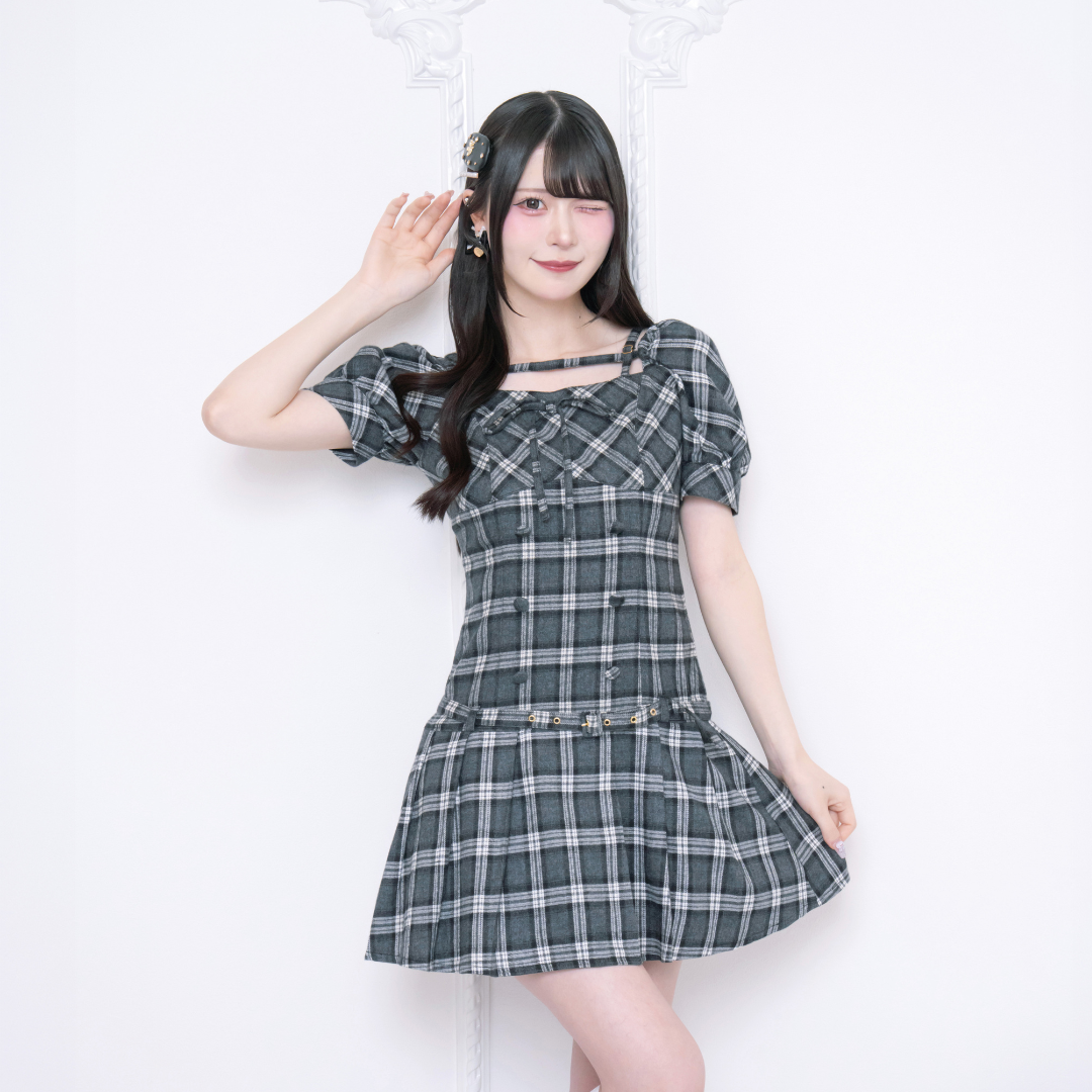 《LAFARY closet》ドーリープリーツワンピ