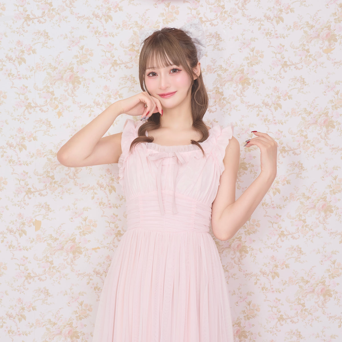 ピンク:156cm