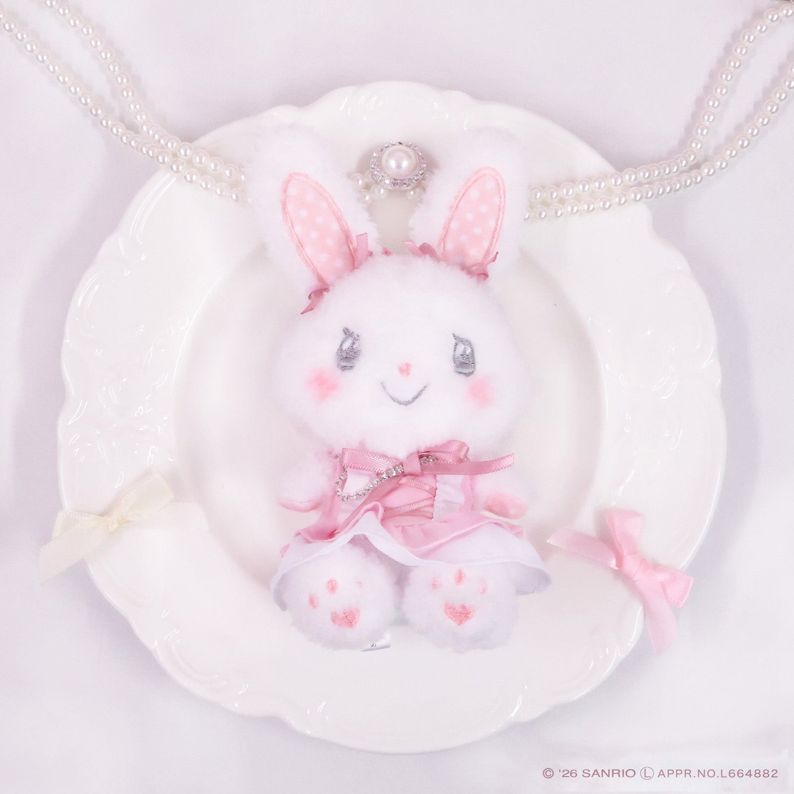 《LAFARYオリジナル》バレリーナティーパーティー♡ぬいぐるみマスコット ウィッシュミーメル