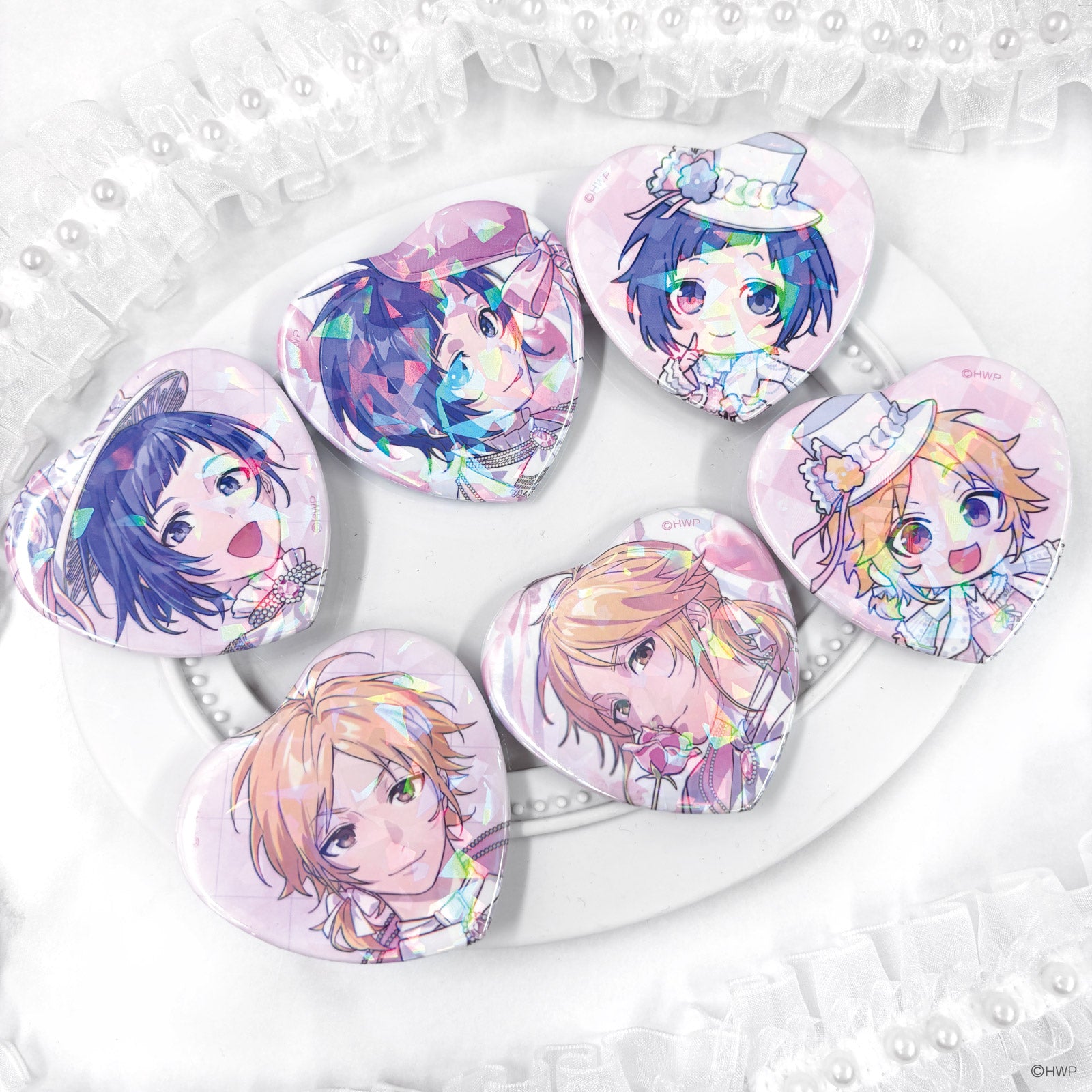 《LIP×LIP PbL》缶バッジセット