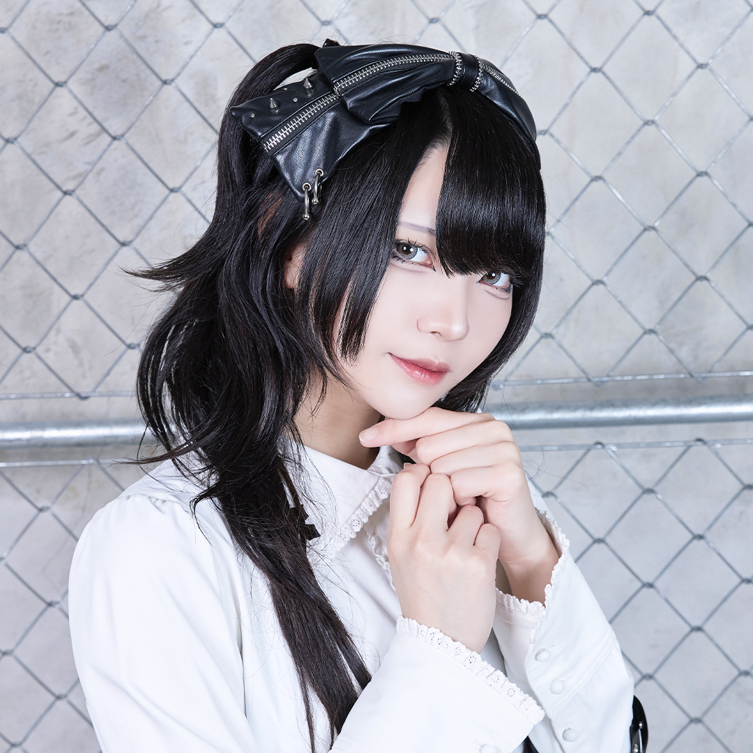 《mine》ジップリボンカチューシャ