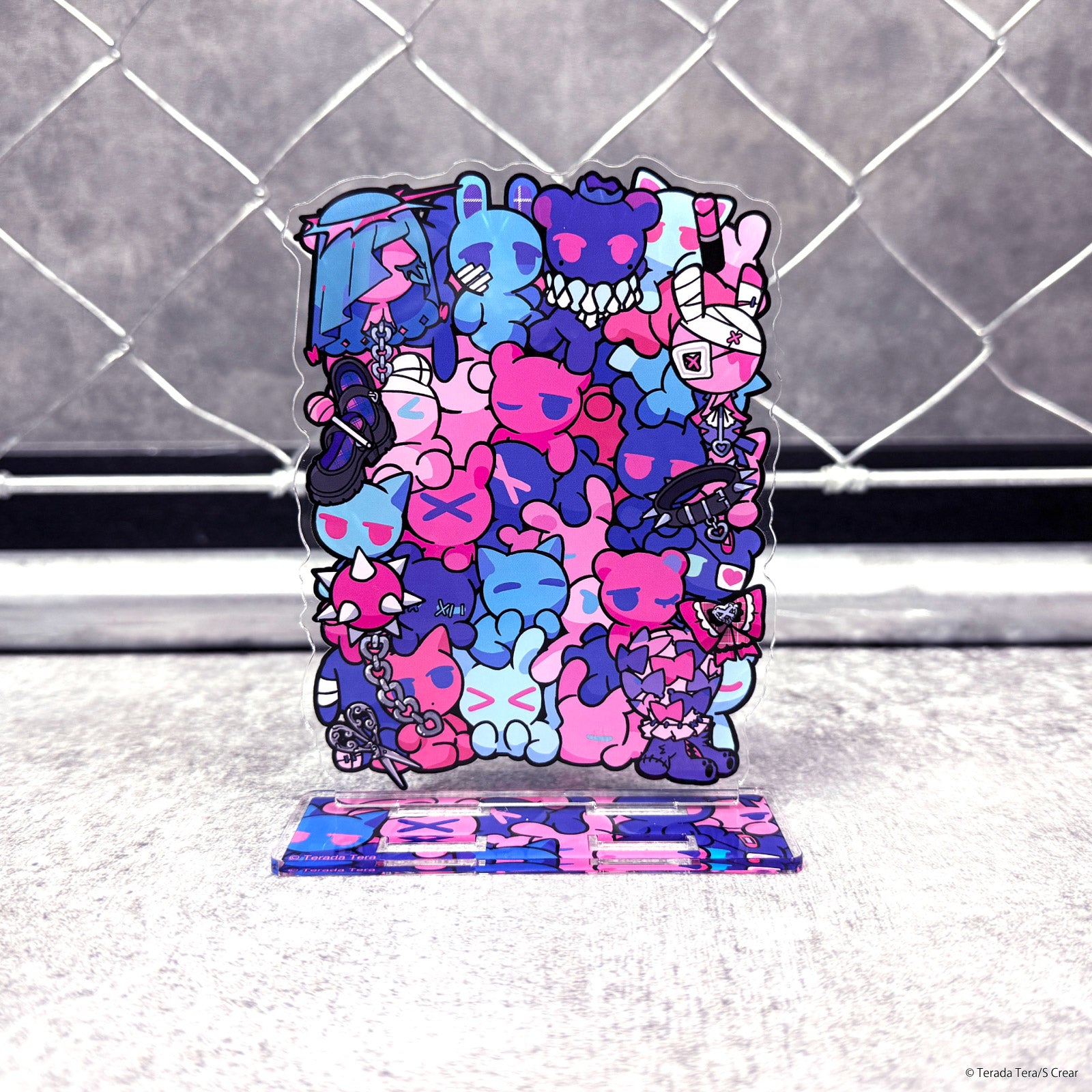 《寺田てら×LAFARY》ジオラマアクリルスタンド