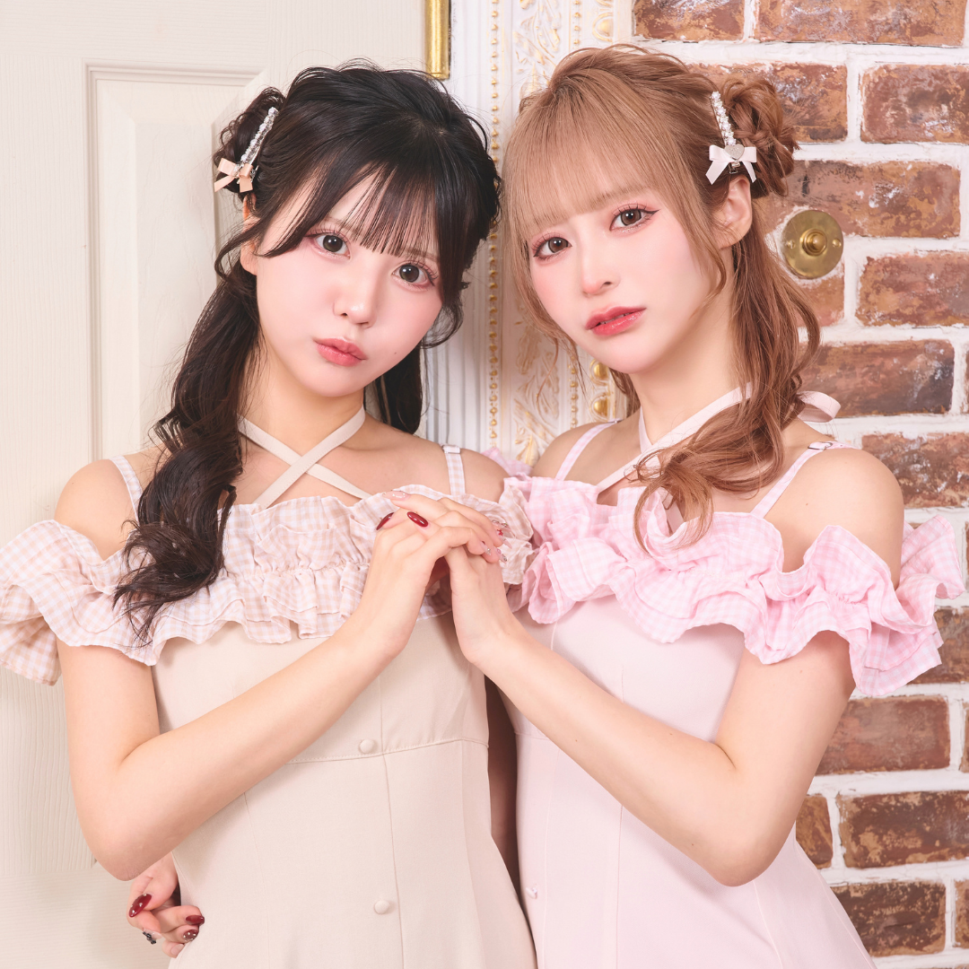 《LAFARY closet》ハートリボンヘアクリップ