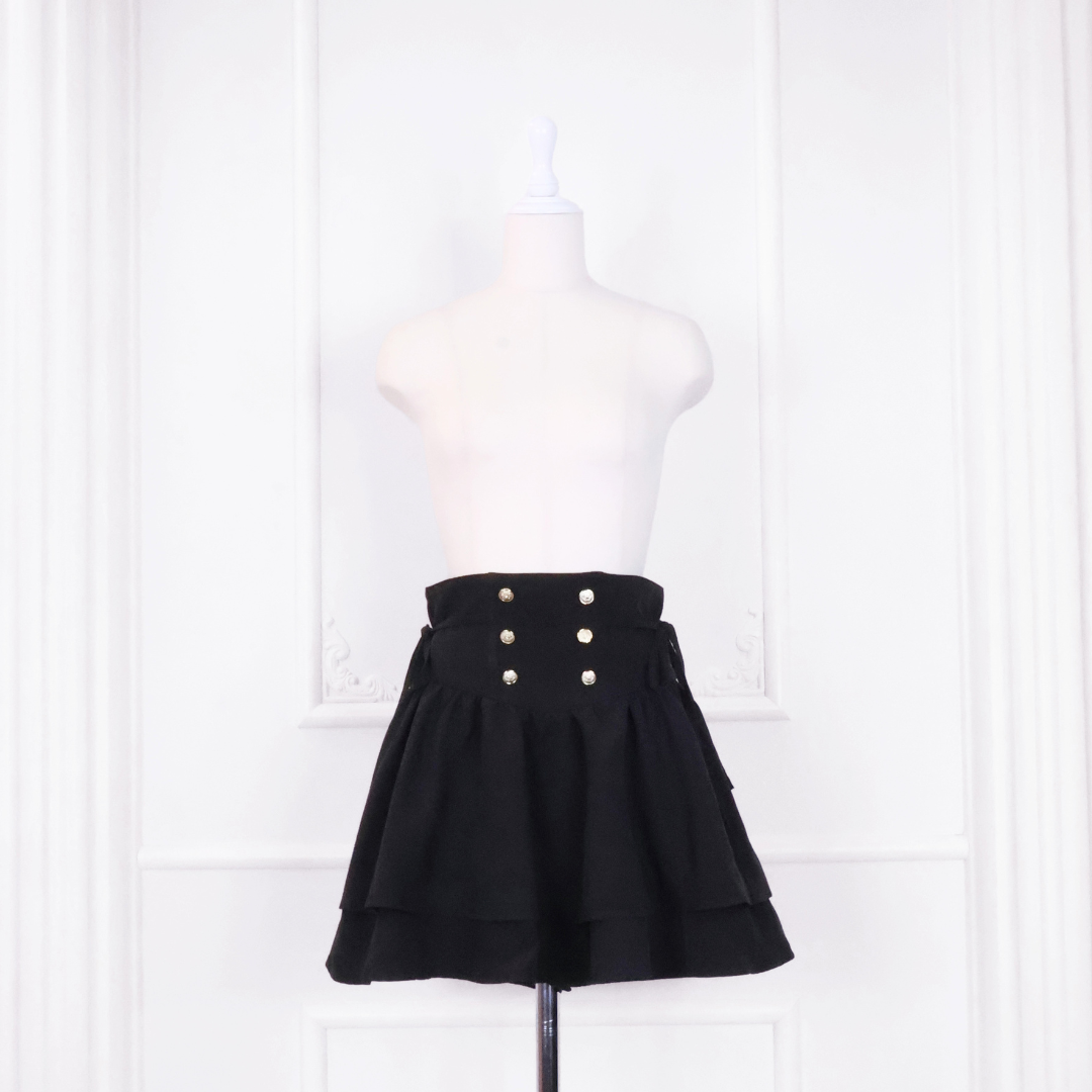 《LAFARY closet》コルセットティアードスカパン